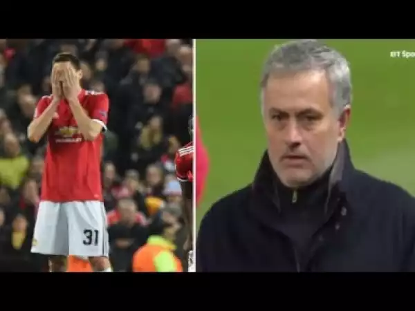 Video: What Jose Mourinho Did After Manchester United Were Beaten By Sevilla